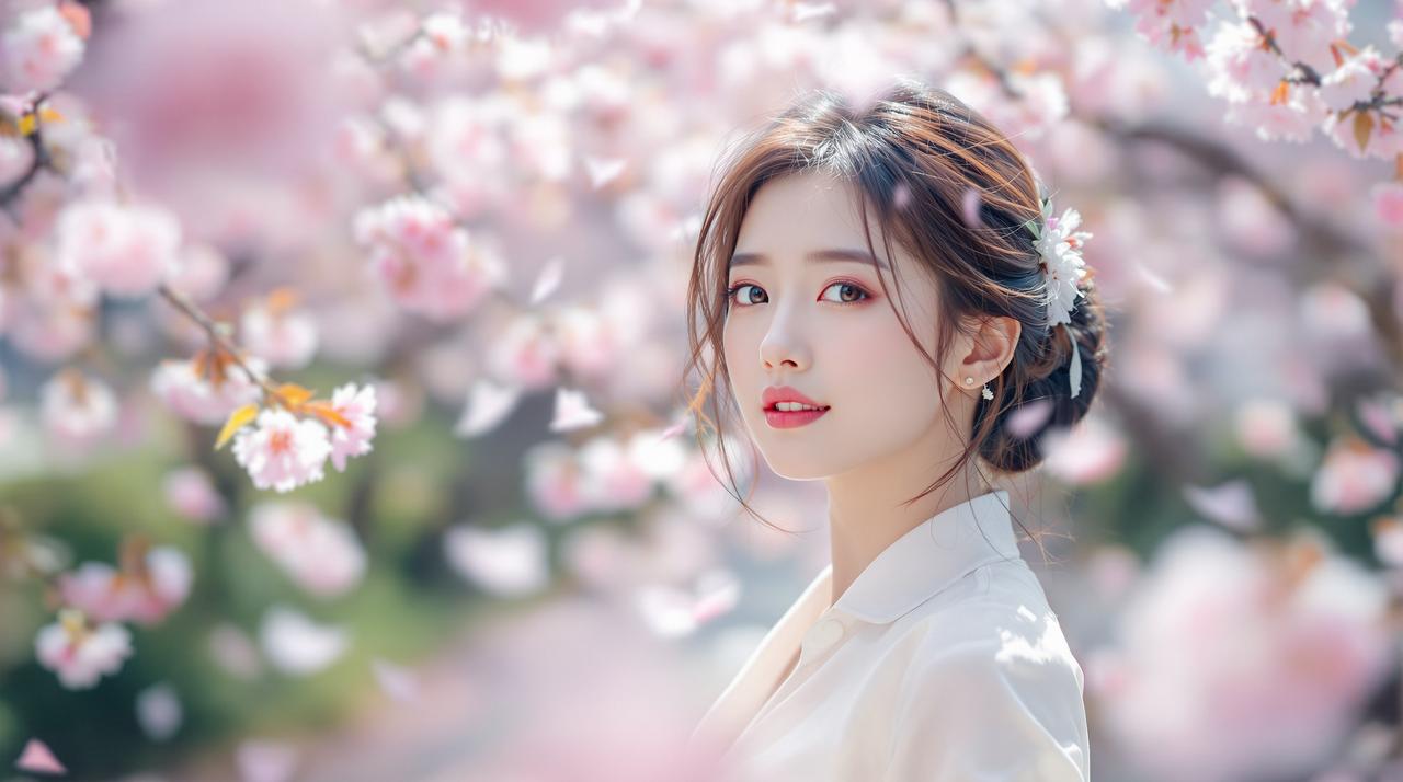 樱花季限定写真Vlog视频封面