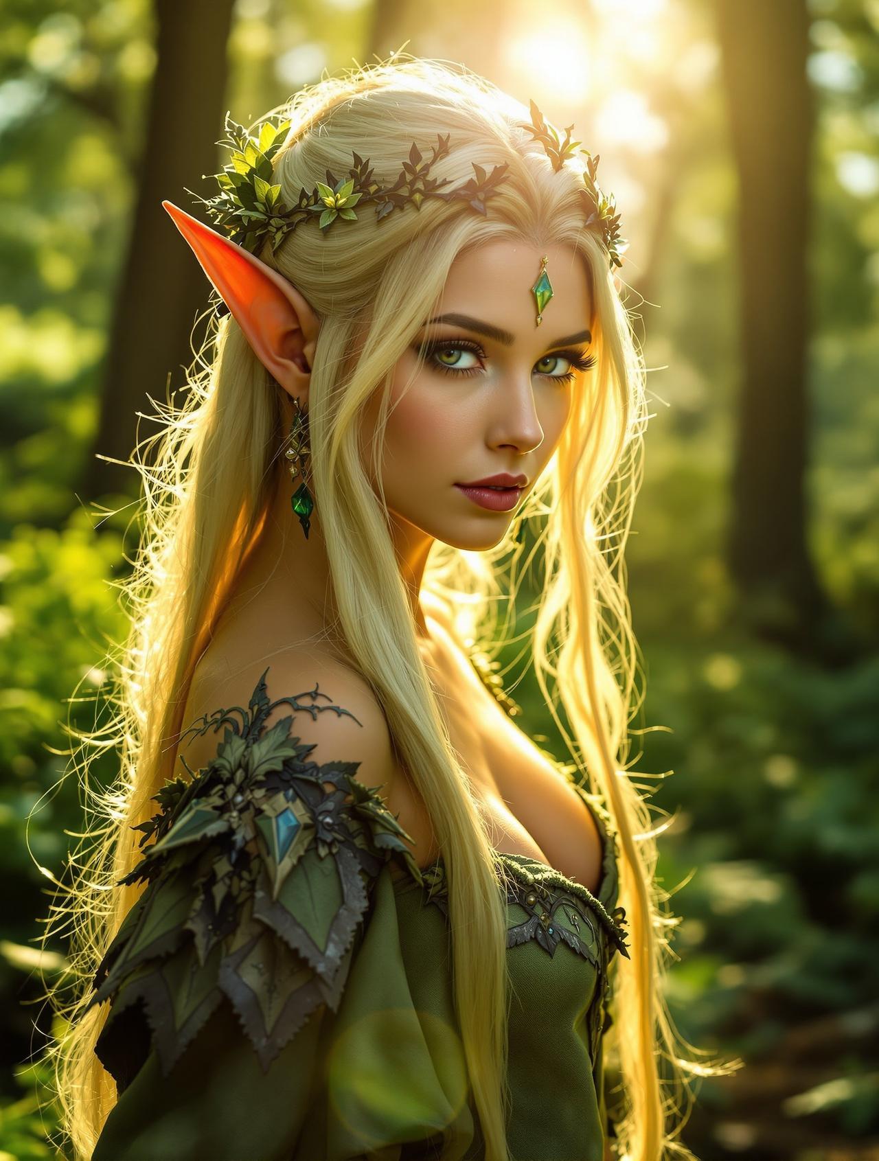 森林精灵Cosplay - 美图网唯美摄影作品