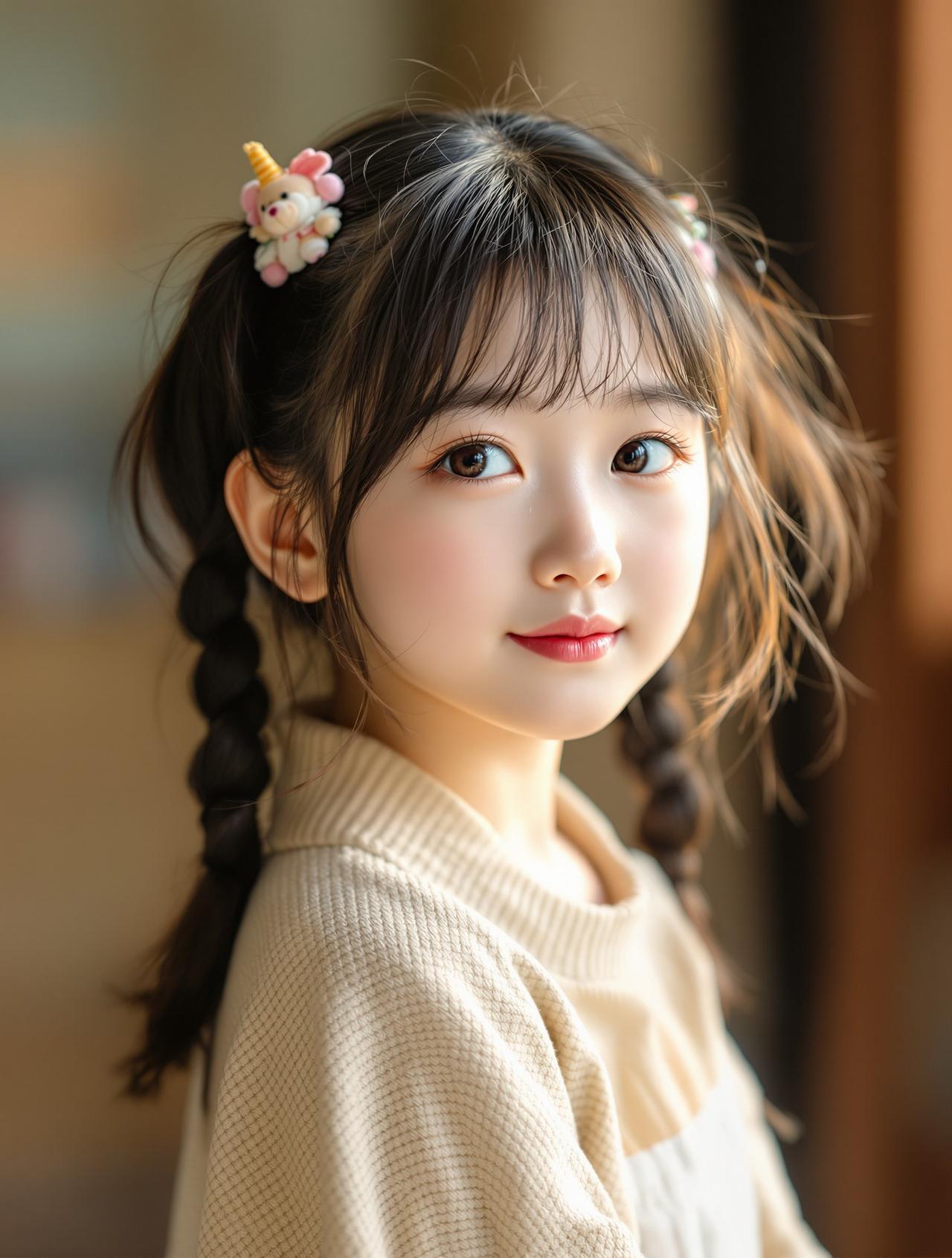 双马尾萌系少女日常 - 美图网双马尾作品